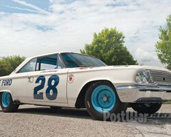 1/2 Ford Galaxie Holman & Moody NASCAR Race Car 1963 for sale