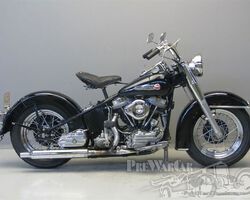Harley-Davidson mc Panhead Hydra Glide 1200 cc 2 cyl ohv 1954