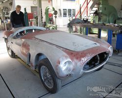 Moretti 1200 Sport Spider by Michelotti 1954