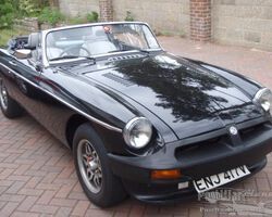 MG MGB V 8 Roadster 1980 SOLD