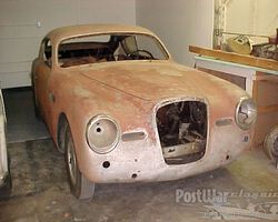 Siata Daina 1800 Coupe Alloy by Stabilimenti Farina 1950