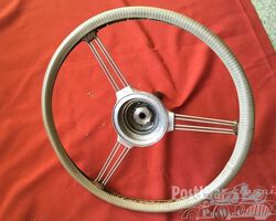Unidentified steering wheel box parts for a variety of British cars