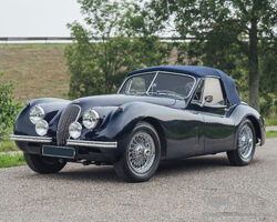 Bonhams Zoute Sale 2018: 1953 Jaguar XK120 SE Drophead Coupé