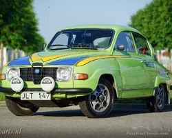 Unique Saab 96L Rally car (group B)