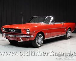 Ford Mustang Convertible V8 Red '65