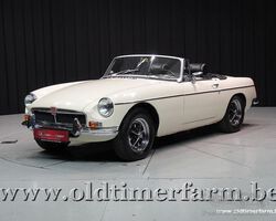 MG B Roadster Old English White '73