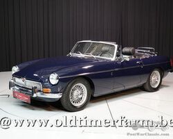 MG B Roadster Blue '71