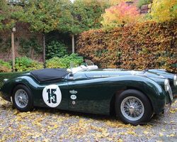 Very rare aluminium Jaguar XK 120 OTS from 1952