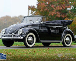 Volkswagen Beetle Convertible, 1957