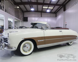 Steve McQueen's 1950 Hudson Custom Commodore Six Brougham Convertible