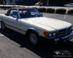 1985 Mercedes 380 SL cabrio