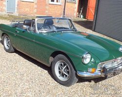 A really very good MGB which has been the subject of substantial renovation and feels like a new car!