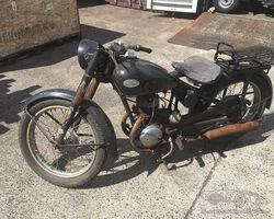 1951 Zundapp motorcycle