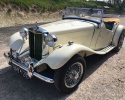 MG TD - restored to show standard - price adjusted
