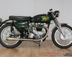 AJS 31 CSR Motorbike completely restored and in super condition!