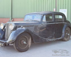 1949 Jaguar Mk IV Saloon | Brightwells Leominster Classic & Vintage Cars and Motorcycles Auction