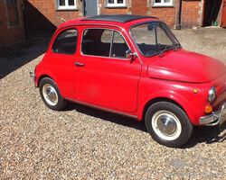 A super little Fiat 500 with a 650cc engine!
