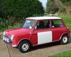 Mini Cooper Mk1 Rally car