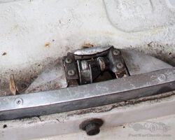 Wanted Lancia Flaminia PF Coupe boot lock mechanism