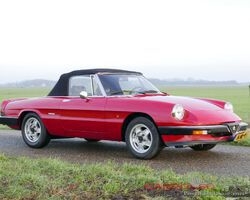 Alfa Romeo Spider 1600 Aerodinamica