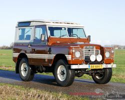 Land Rover 88 Series 3 County Body-off restored
