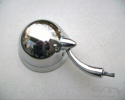 Accessory rear view mirror for VW Beetle