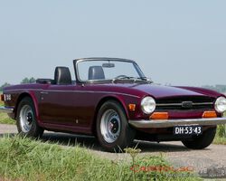 Triumph TR6 in good condition