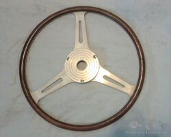 Wood Rim Steering Wheel