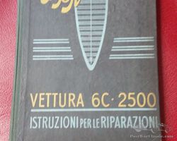 Alfa Romeo 6C 2500 user manual