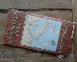 A.C.I. Road maps Italy