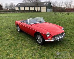MGB Roadster met Overdrive en Spaakwielen bj 1970