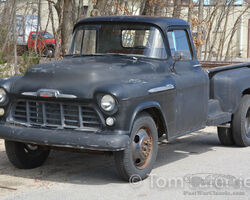 1956 Chevrolet Pickup Model 3800 with dual rear wheels
