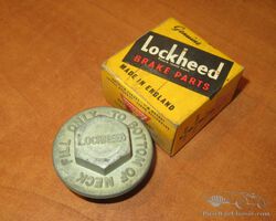 Lockheed Filler Plug 23894 for some L'heed Integral Barrel Type Master Cylinders