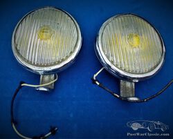 pair of headlights bosch 50s