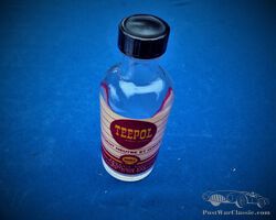 prewar shell oil bottle old new stock