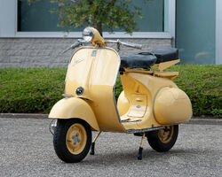 1955 Piaggio Vespa 150 VL Struzzo Motor Scooter | The Autoworld Autumn Sale | Bonhams | Sept 6, 2020