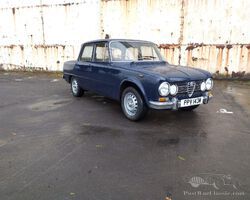 1973 Alfa Romeo Super (105 Saloon) Civilia | Bonhams MPH Auction | September 20, 2020