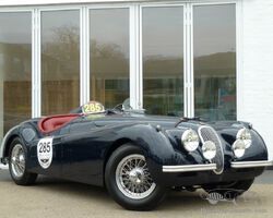 1954 Jaguar XK120 Jabbeke Replica LHD