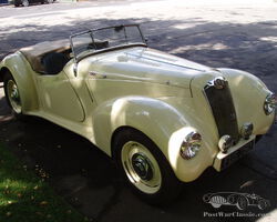 1947 Lea Francis 14 hp open 2-seat sports