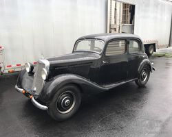 Very solid and nice looking 1949 Mercedes 170 4 door
