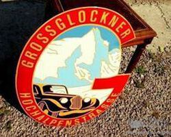 Großglockner high alpine road - 65cm - enamel sign