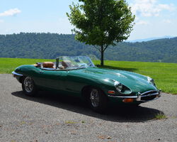 1969 Jaguar E-Type Series II 4.2 Roadster | Bonhams | Simeone Sale | Oct 11, 2020