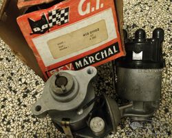 3 x S.E.V. Marchal distributor probably Citroen DS