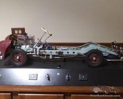 Höhm Chassis Demonstrator Cutaway Model Made by Werner Degener Lehrmittel
