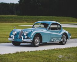 1955 Jaguar XK 140 MC Fixed Head Coupe | The Elkhart Collection | RM Sotheby's | 23-24 Oct 2020