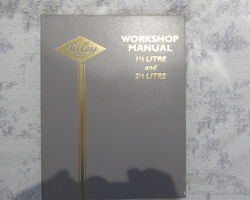 Riley Workshop Manual - 1 1/2 litre & 2 1/2 litre (RM series)