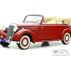1950 Mercedes 170 S Cabriolet B | Noble Auctions | A Private Mercedes Collection