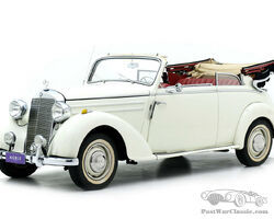 1950 Mercedes 170 S Cabriolet B | Noble Auctions | A Private Mercedes Collection