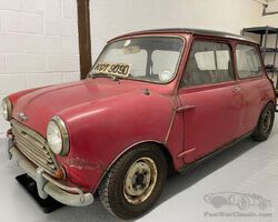 1966 Morris Mini Cooper 1275 'S' Mk1 Sports Saloon Project | Bonhams MPH December Auction | 11 Dec 2020