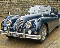 1956 JAGUAR XK140SC DROP HEAD COUPE LEFT HAND DRIVE